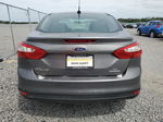 2014 Ford Focus Se Gray vin: 1FADP3F28EL205035