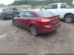 2014 Ford Focus Se Бордовый vin: 1FADP3F28EL240870