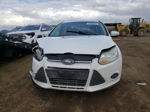 2014 Ford Focus Se White vin: 1FADP3F28EL272248