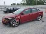 2014 Ford Focus Se Red vin: 1FADP3F28EL297988