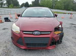 2014 Ford Focus Se Red vin: 1FADP3F28EL297988