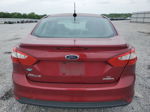 2014 Ford Focus Se Red vin: 1FADP3F28EL297988