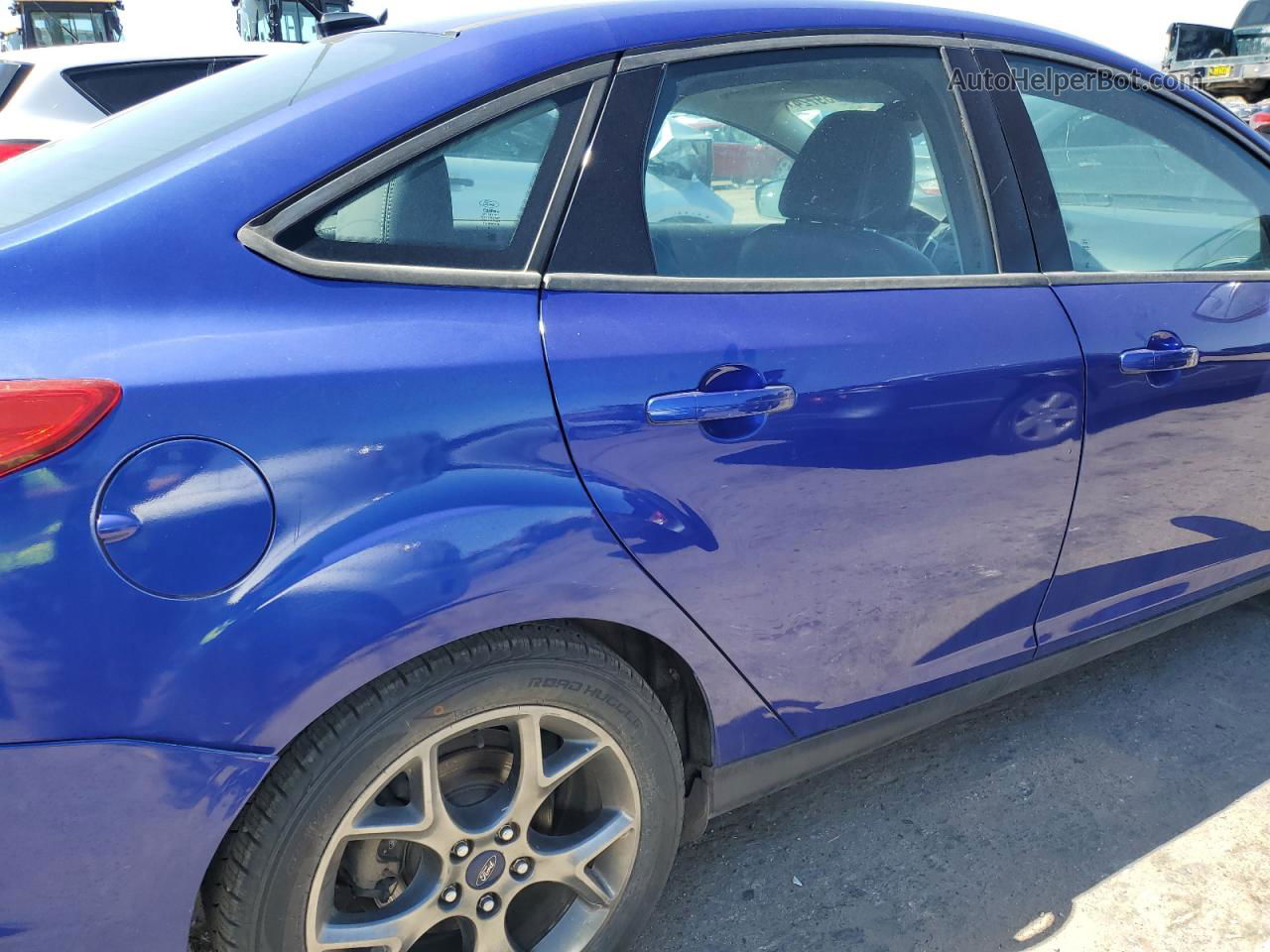 2014 Ford Focus Se Синий vin: 1FADP3F28EL311436