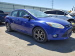 2014 Ford Focus Se Синий vin: 1FADP3F28EL311436