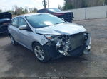 2014 Ford Focus Se Silver vin: 1FADP3F28EL353539