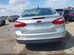 2014 Ford Focus Se Silver vin: 1FADP3F28EL353539