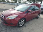 2014 Ford Focus Se Красный vin: 1FADP3F28EL399145