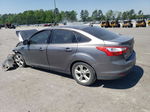 2014 Ford Focus Se Gray vin: 1FADP3F28EL427395