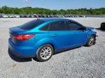 2015 Ford Focus Se Синий vin: 1FADP3F28FL229031