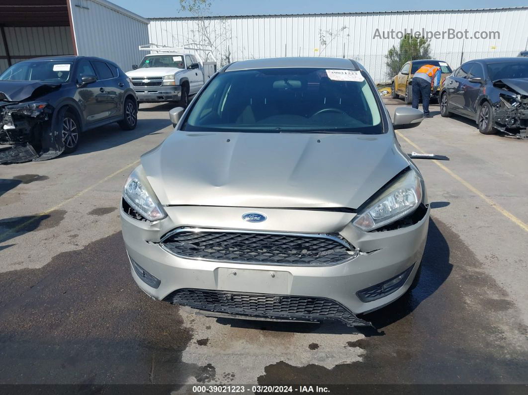 2015 Ford Focus Se Brown vin: 1FADP3F28FL385800