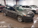 2016 Ford Focus Se Gray vin: 1FADP3F28GL200825