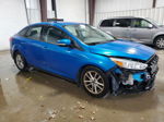 2016 Ford Focus Se Blue vin: 1FADP3F28GL240614