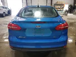 2016 Ford Focus Se Blue vin: 1FADP3F28GL240614