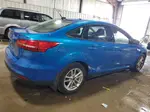 2016 Ford Focus Se Blue vin: 1FADP3F28GL240614