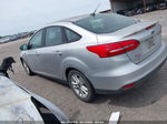 2016 Ford Focus Se Silver vin: 1FADP3F28GL302061