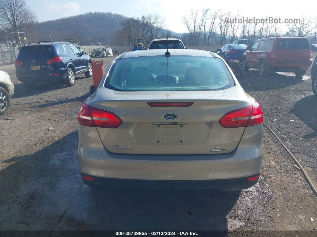 2016 Ford Focus Se Champagne vin: 1FADP3F28GL324304