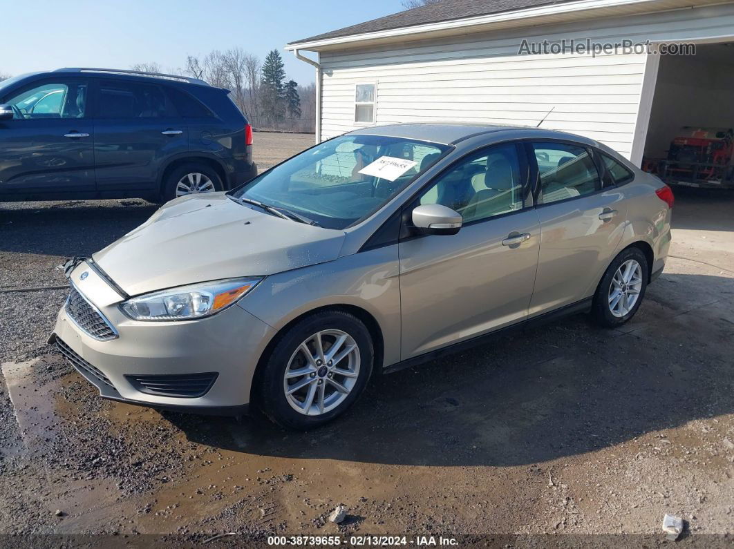 2016 Ford Focus Se Champagne vin: 1FADP3F28GL324304