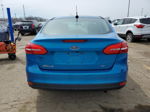 2017 Ford Focus Se Blue vin: 1FADP3F28HL229405