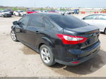 2013 Ford Focus Se Black vin: 1FADP3F29DL106741