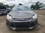 2013 Ford Focus Se Gray vin: 1FADP3F29DL111132