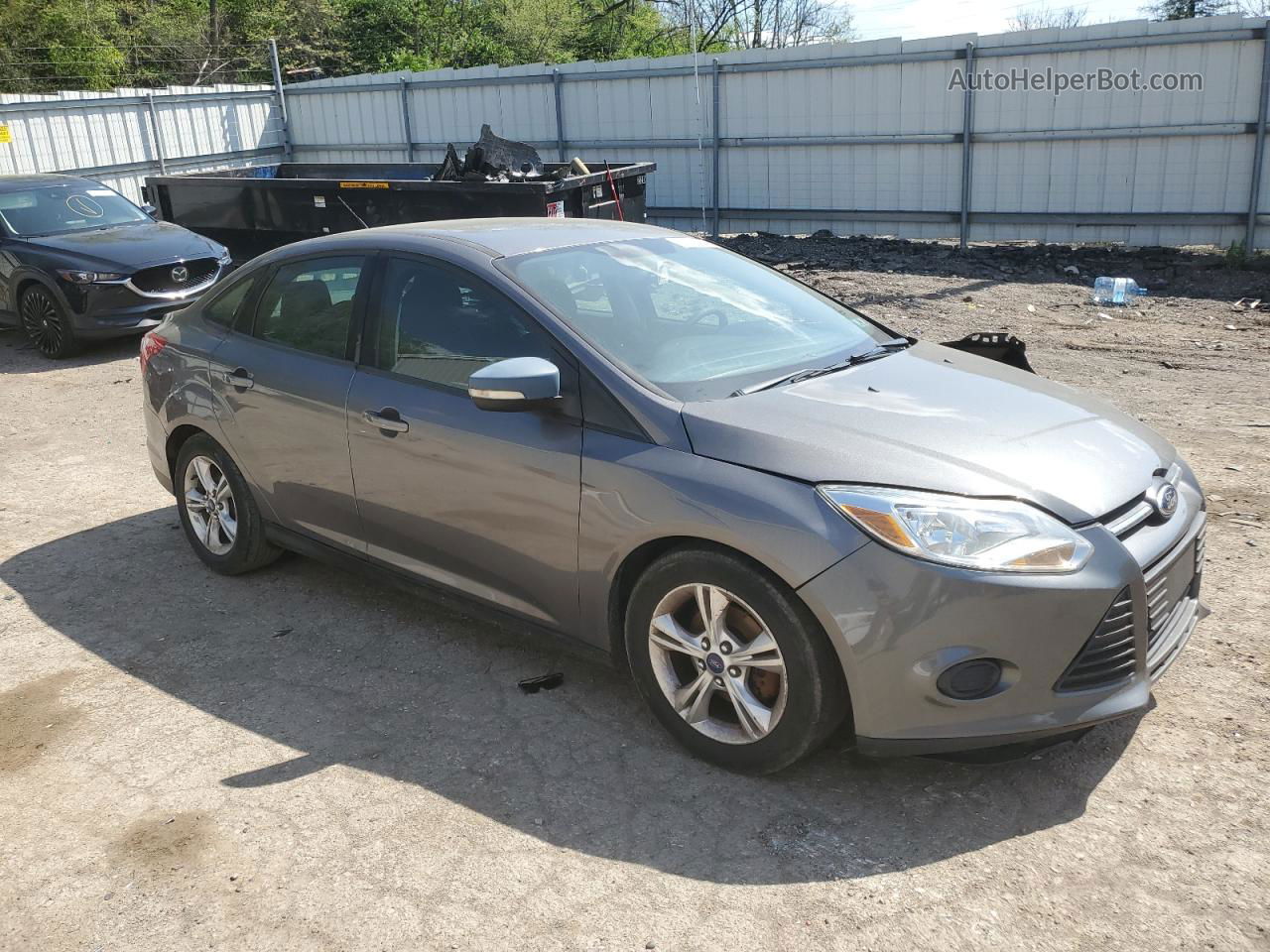 2013 Ford Focus Se Charcoal vin: 1FADP3F29DL122406