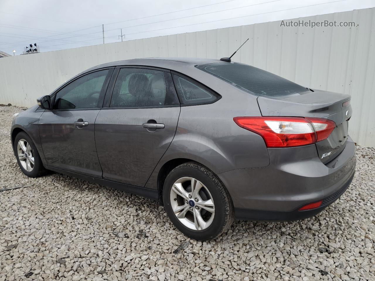 2013 Ford Focus Se Gray vin: 1FADP3F29DL157026