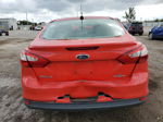2013 Ford Focus Se Red vin: 1FADP3F29DL167796