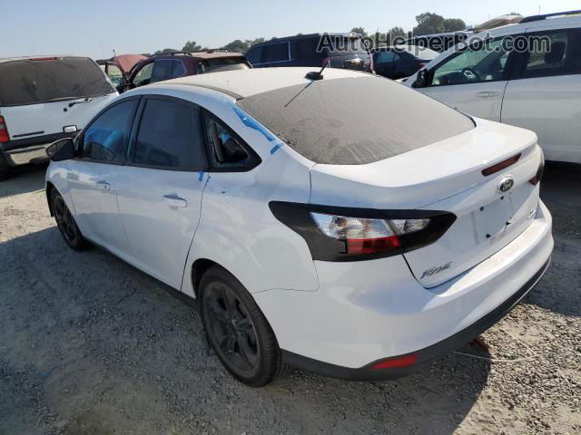 2013 Ford Focus Se White vin: 1FADP3F29DL185263