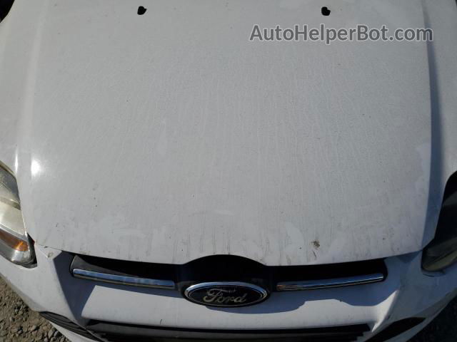 2013 Ford Focus Se White vin: 1FADP3F29DL185263