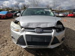 2013 Ford Focus Se Silver vin: 1FADP3F29DL258194