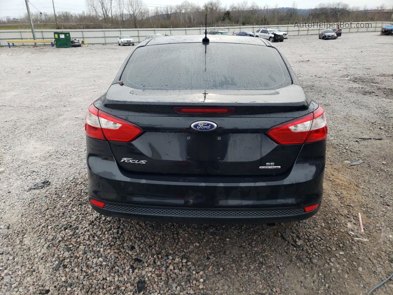 2013 Ford Focus Se Black vin: 1FADP3F29DL278025