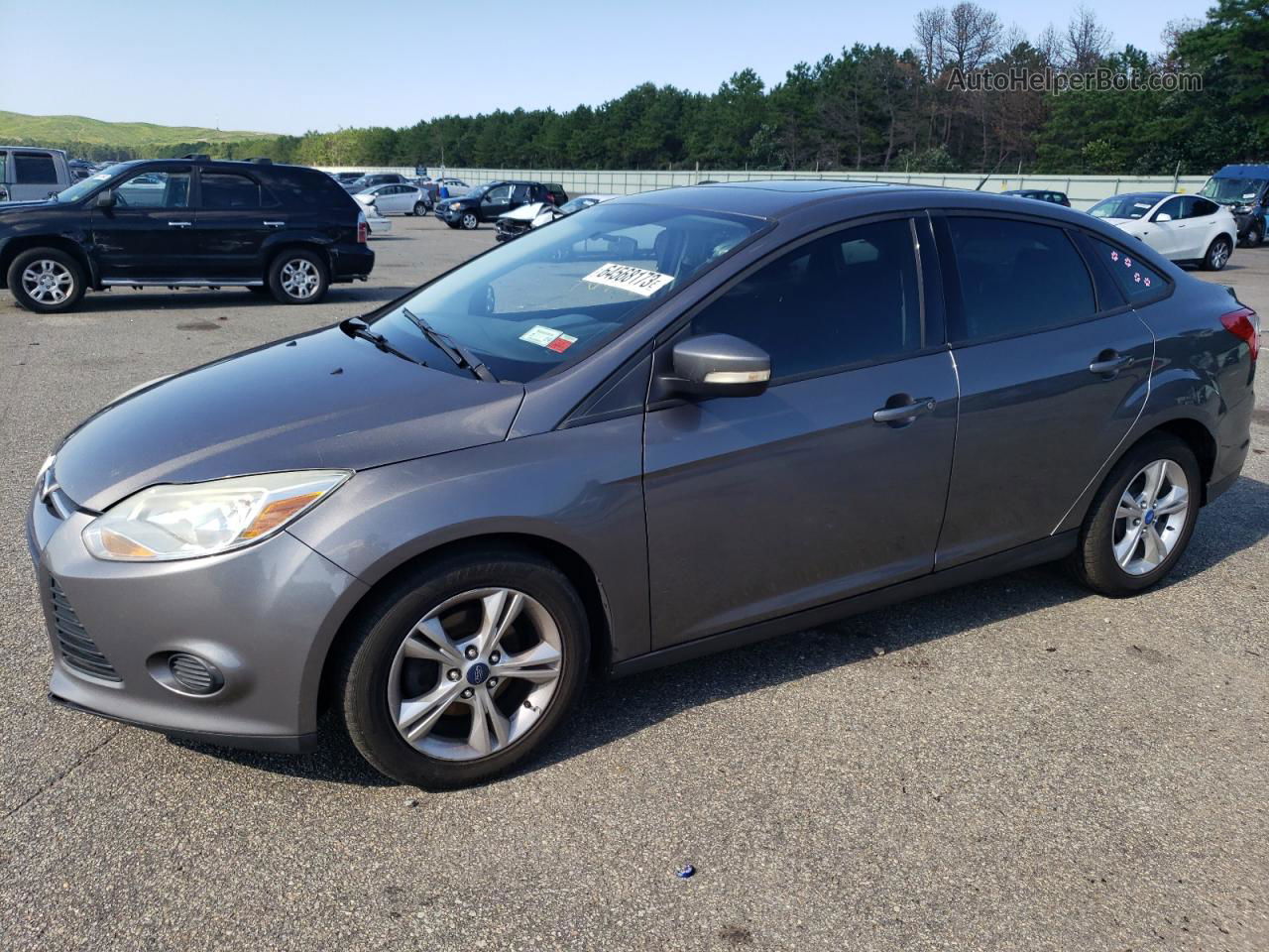 2013 Ford Focus Se Charcoal vin: 1FADP3F29DL278803