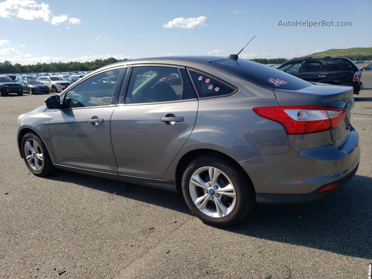 2013 Ford Focus Se Charcoal vin: 1FADP3F29DL278803