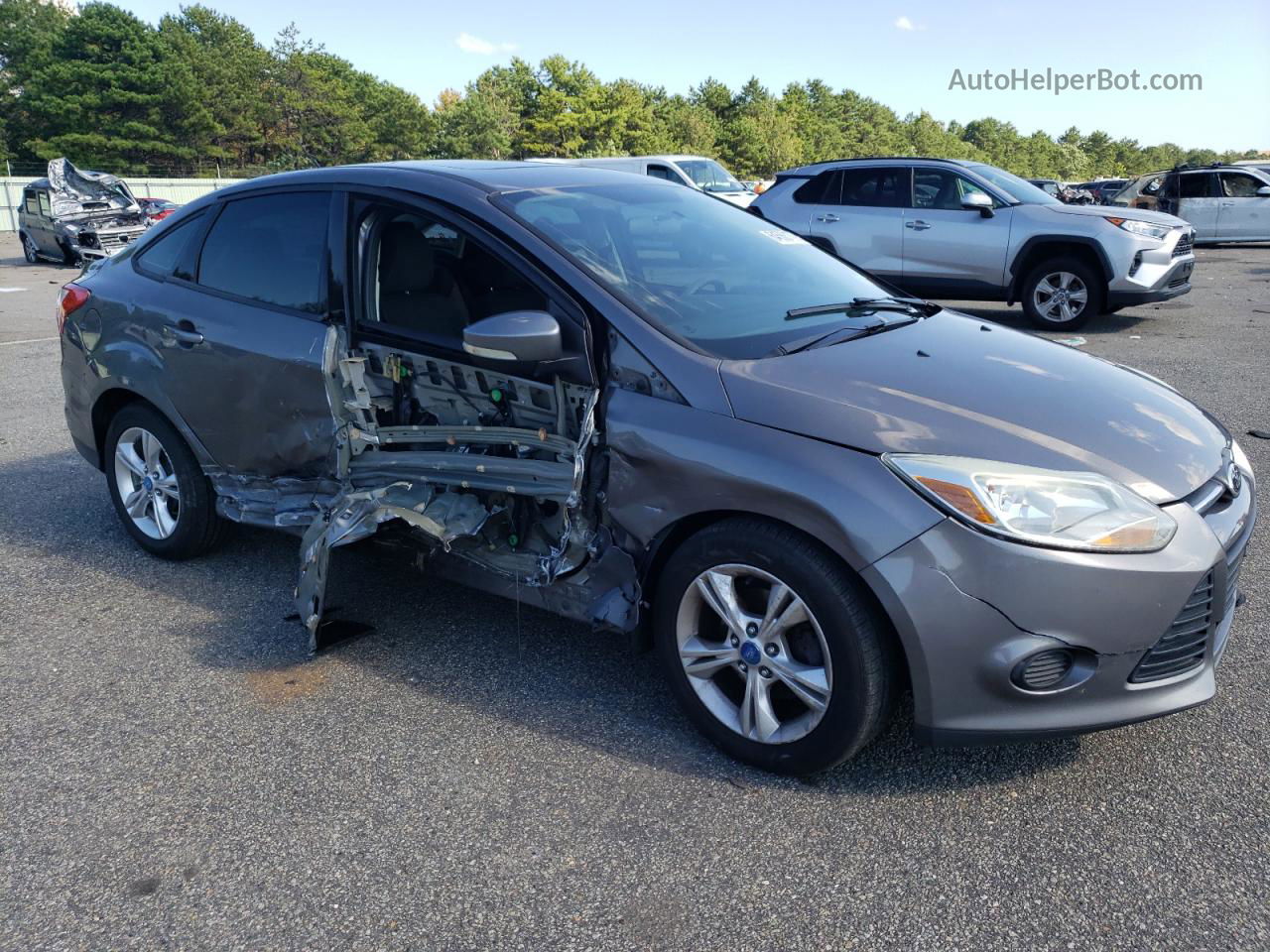 2013 Ford Focus Se Charcoal vin: 1FADP3F29DL278803