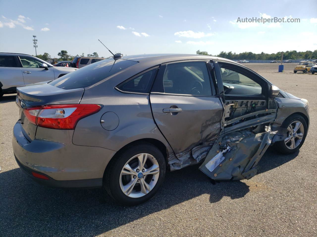 2013 Ford Focus Se Charcoal vin: 1FADP3F29DL278803