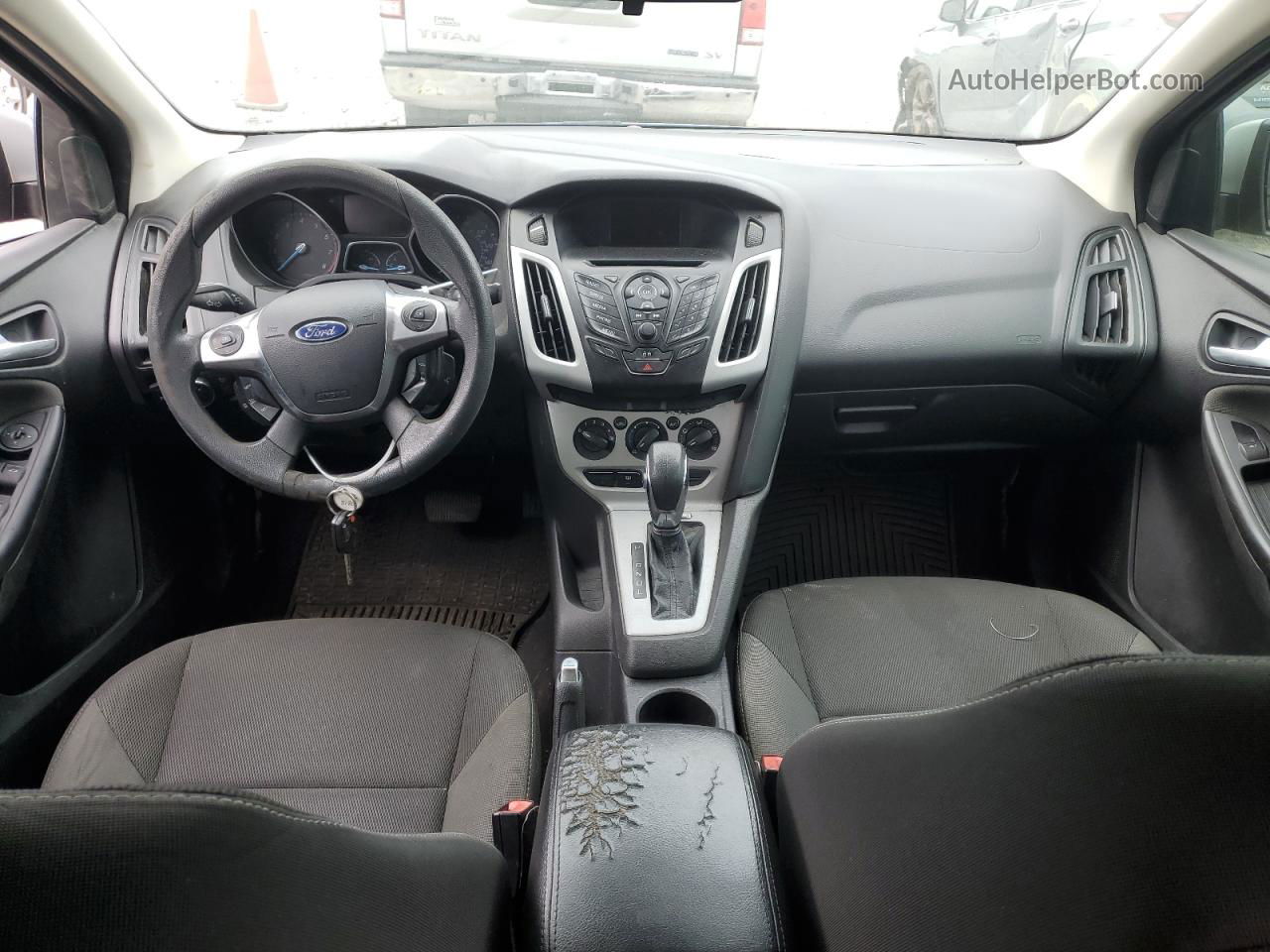 2013 Ford Focus Se Silver vin: 1FADP3F29DL288313