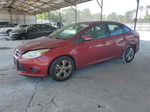 2013 Ford Focus Se Бордовый vin: 1FADP3F29DL317406