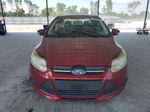 2013 Ford Focus Se Burgundy vin: 1FADP3F29DL317406