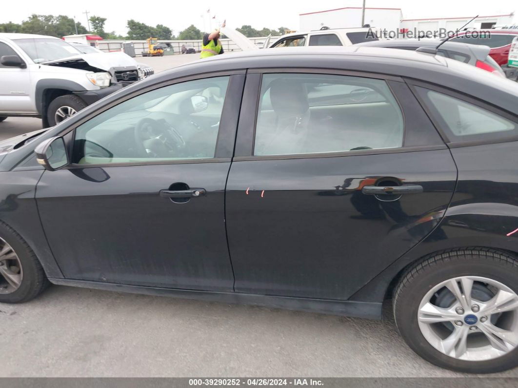 2013 Ford Focus Se Black vin: 1FADP3F29DL318930