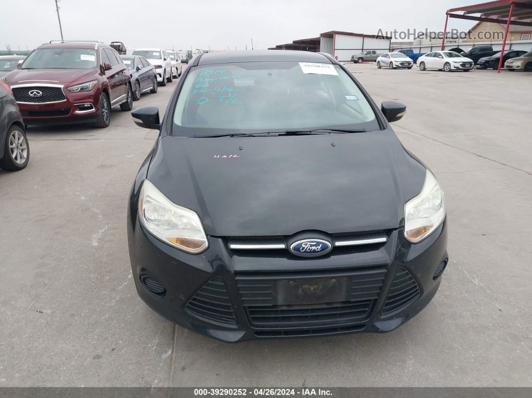 2013 Ford Focus Se Черный vin: 1FADP3F29DL318930