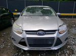 2013 Ford Focus Se Серебряный vin: 1FADP3F29DL375550