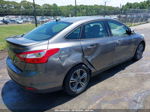 2014 Ford Focus Se Gray vin: 1FADP3F29EL121838