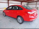 2014 Ford Focus Se Red vin: 1FADP3F29EL149753