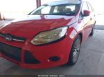 2014 Ford Focus Se Red vin: 1FADP3F29EL149753