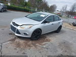 2014 Ford Focus Se Silver vin: 1FADP3F29EL165175