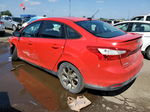 2014 Ford Focus Se Red vin: 1FADP3F29EL166908