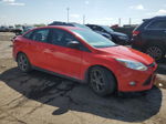 2014 Ford Focus Se Red vin: 1FADP3F29EL166908