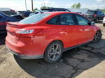 2014 Ford Focus Se Red vin: 1FADP3F29EL166908