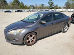 2014 Ford Focus Se Gray vin: 1FADP3F29EL244555