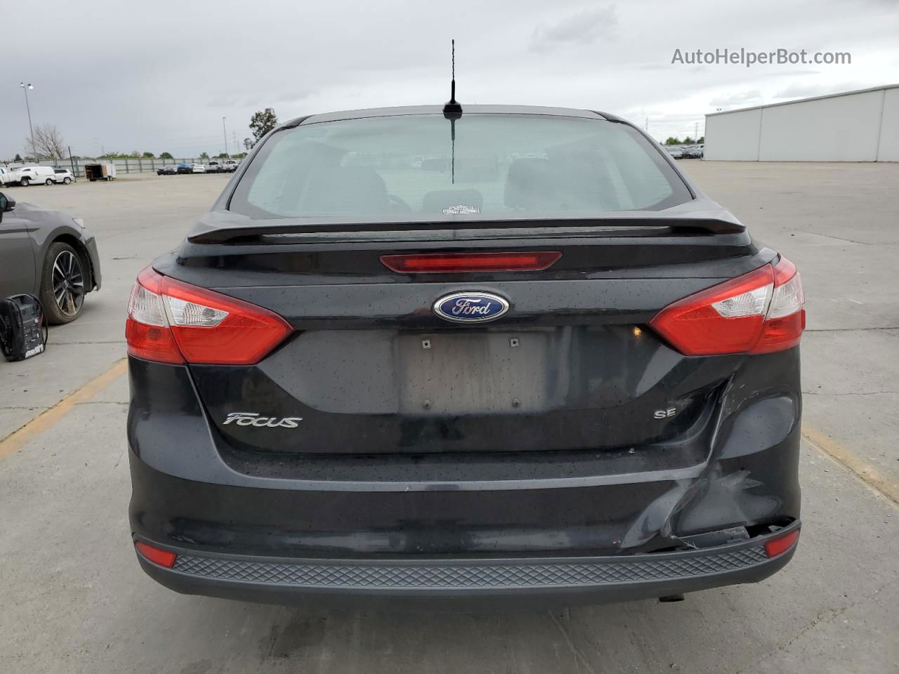 2014 Ford Focus Se Серый vin: 1FADP3F29EL375324